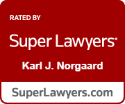 Rated by Super Lawyers | Karl J. Norgaard | SuperLawyers.com